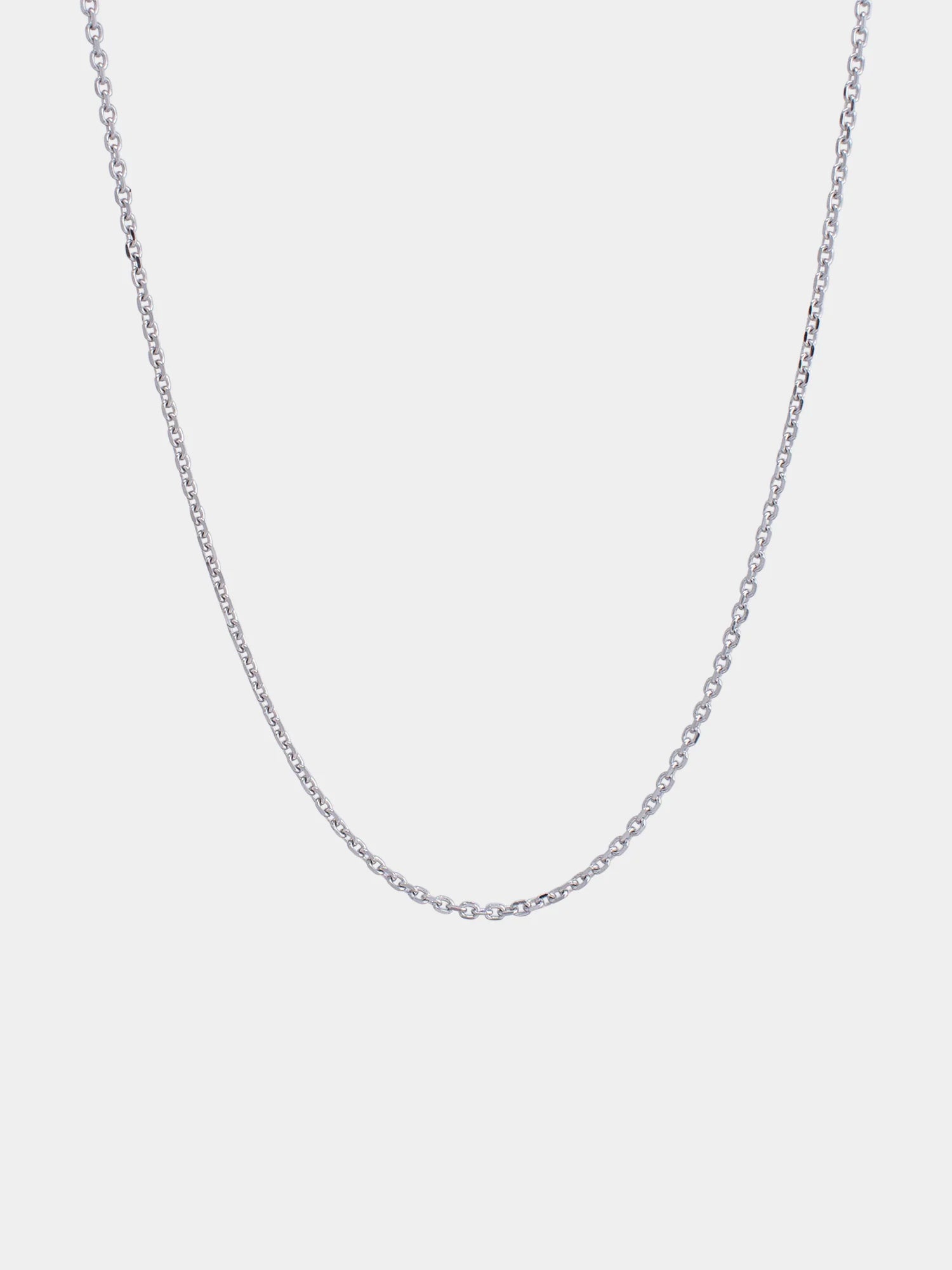 Cable Link - 18K White Gold
